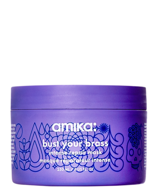 Amika | Bust Your Brass (Cool Blonde Purple Intense Repair Hair Mask)