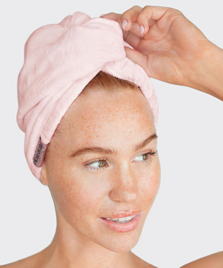 Kitsch | Quick Dry Microfiber Hair Towel - Blush