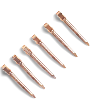 Kitsch | Styling Hair Clips 6pc - Rose Gold