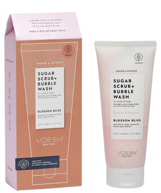 Voesh | Shower & Empower Sugar Scrub + Bubble Wash - Blossom Bliss